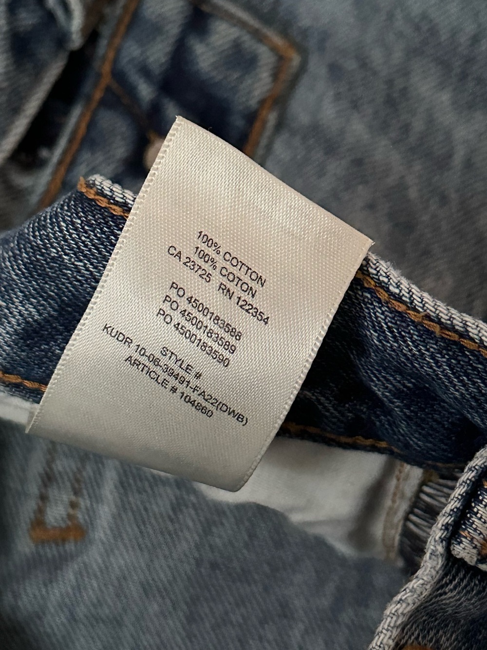 Denim Forum Dillon High Rise Slim 28L - Sz 24 - Picture 9 of 11